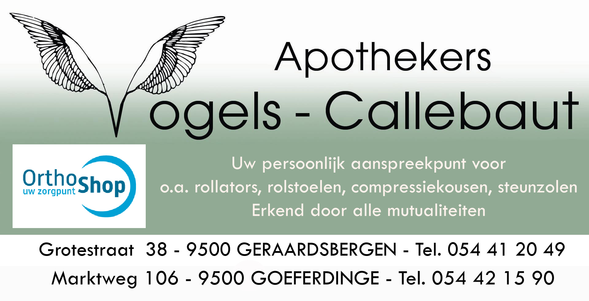 Apotheek Vogels-Callebaut Geraardsbergen