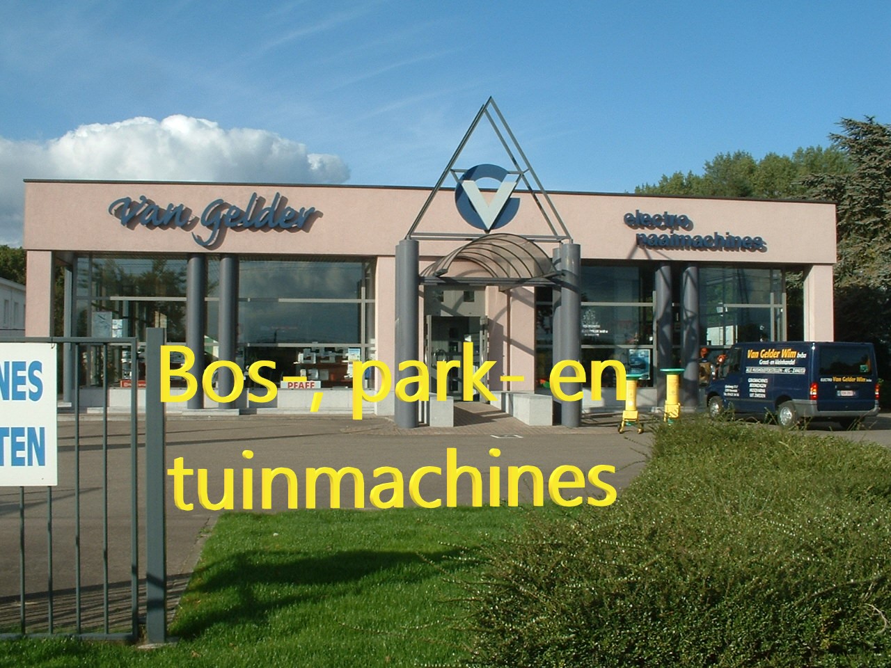 Van Gelder bvba - Bos-, park en tuinmachines Herentals