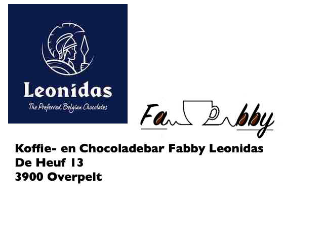 Leonidas Koffie- en chocoladebar Fabby Overpelt