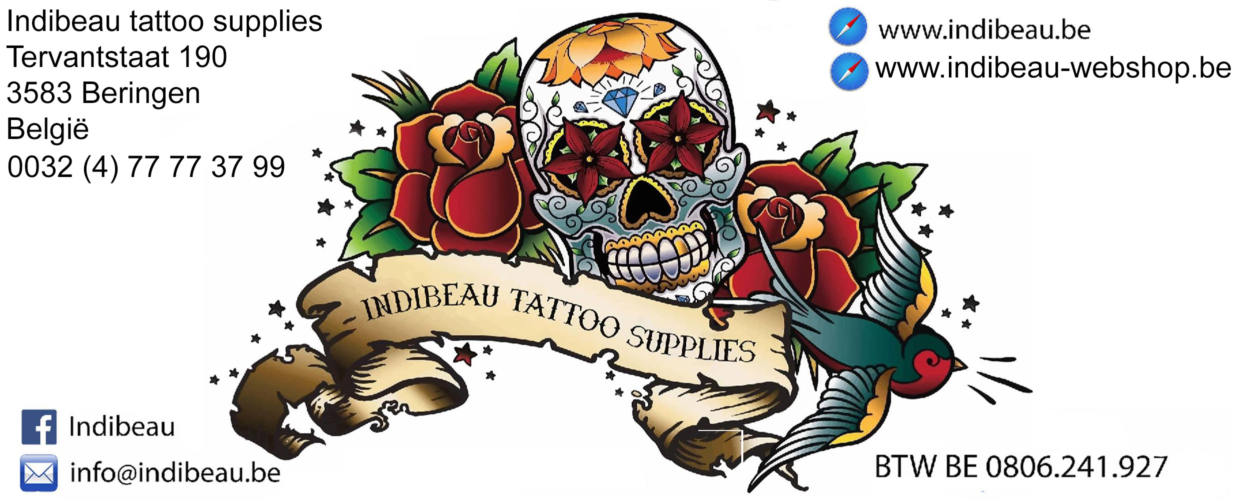 Tattoo-shop Indibeau Beringen