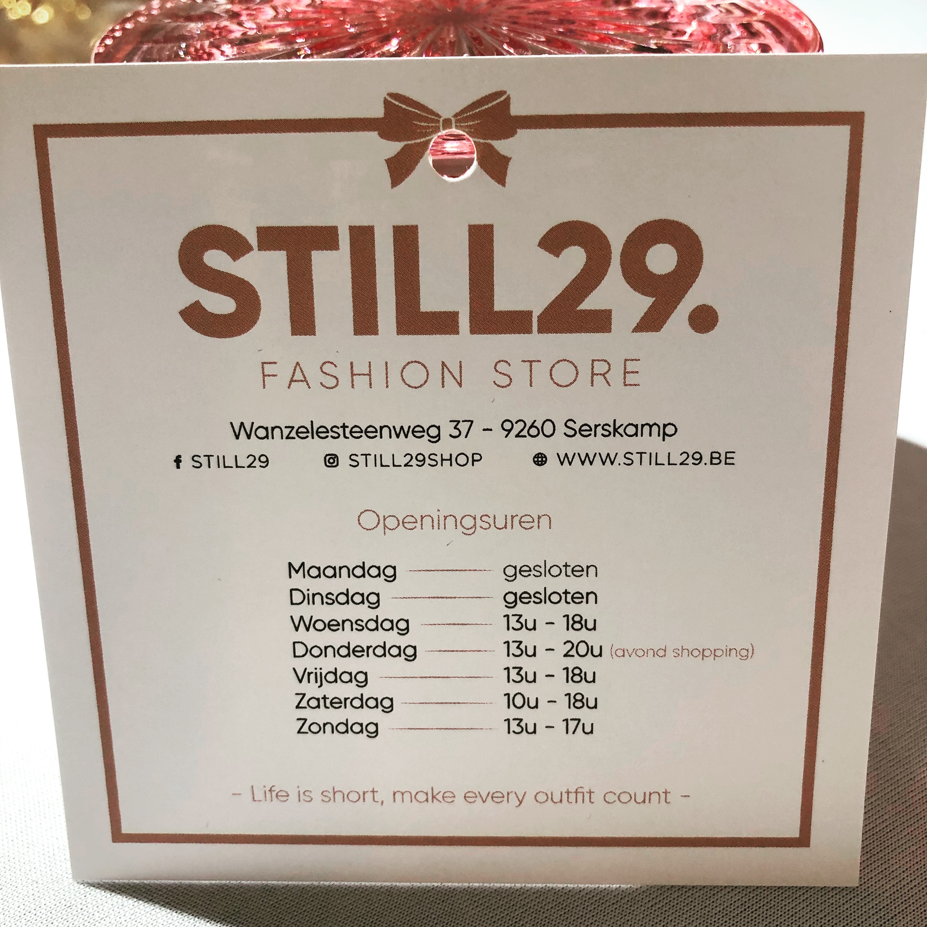 Still29 Fashion Store Serskamp